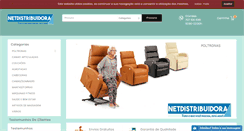Desktop Screenshot of netdistribuidora.com